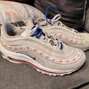 Women's Nike Air Max 97 Sneakers US 8 Cream Red